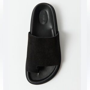 St. Agni Suede Slides